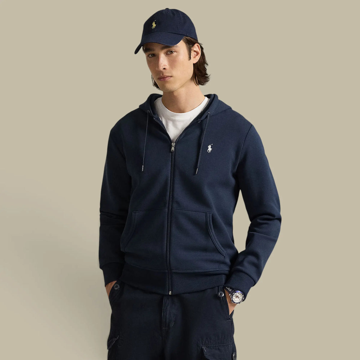 Veste à Capuche Ralph Lauren - Bleu Nuit Ralph Lauren