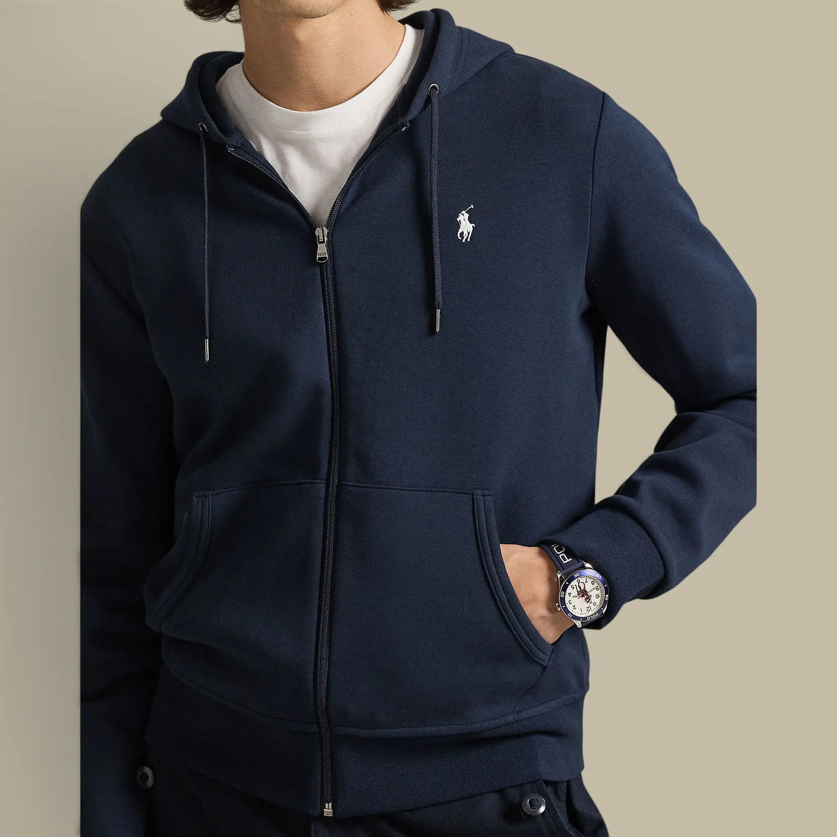 Veste à Capuche Ralph Lauren - Bleu Nuit Ralph Lauren