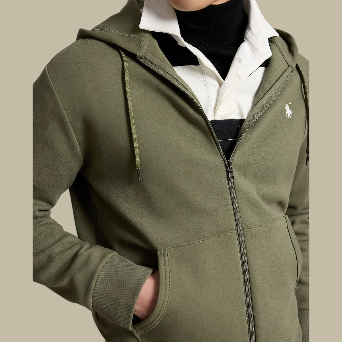 Veste à Capuche Ralph Lauren - Kaki Ralph Lauren