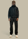 Veste à Capuche Stone Island col montant  - Black Stone Island