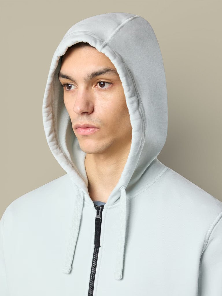 Veste à Capuche Stone Island - Bleu ciel - sweat