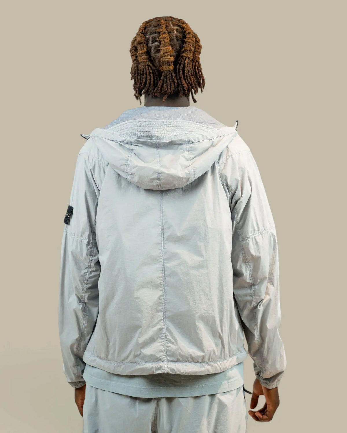 Veste à Capuche Stone Island Gris - Nylon Ultralight Stone Island