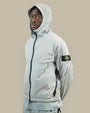 Veste à Capuche Stone Island Gris - Nylon Ultralight Stone Island
