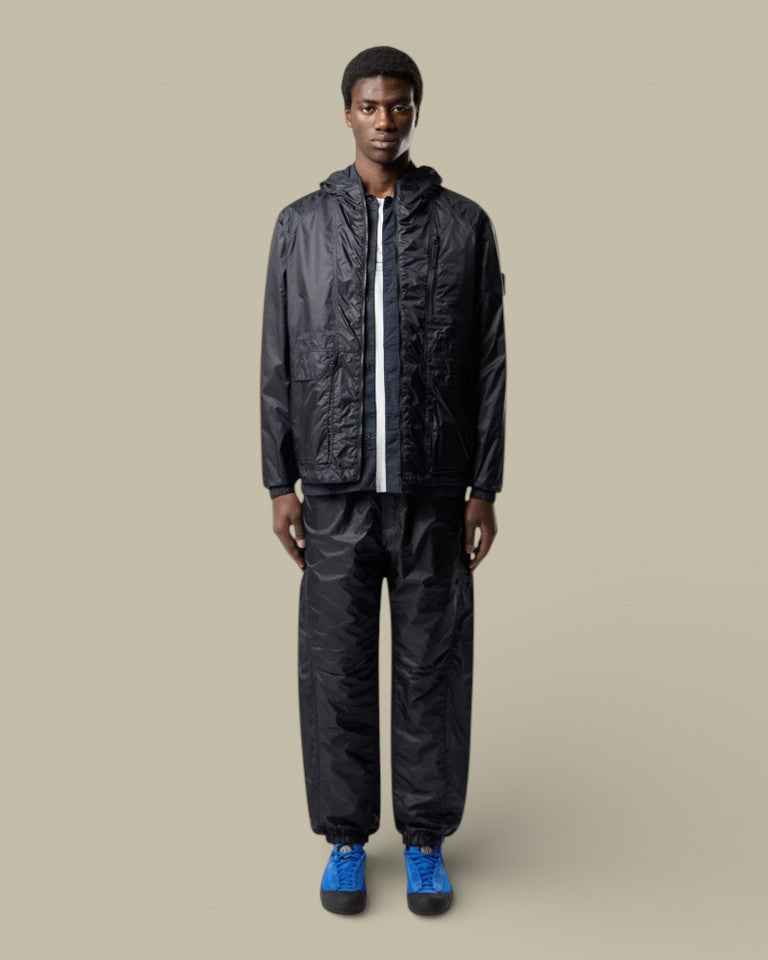 Veste à Capuche Stone Island Noir - Light Ripstop Cordura - veste