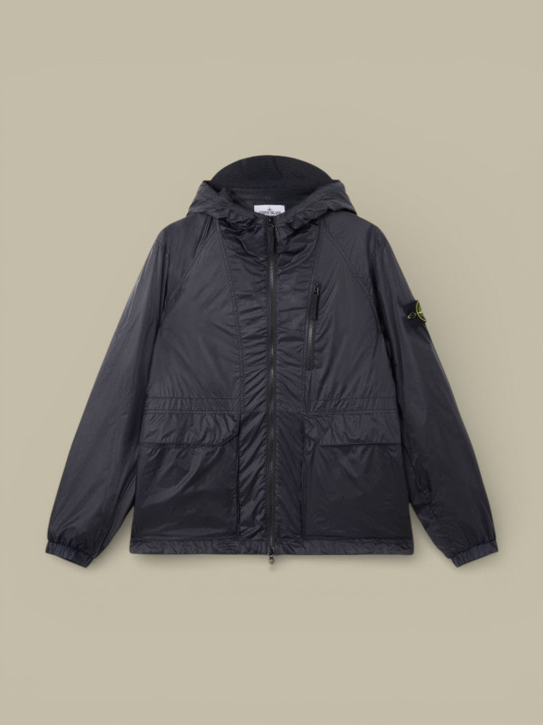 Veste à Capuche Stone Island Noir - Light Ripstop Cordura - veste