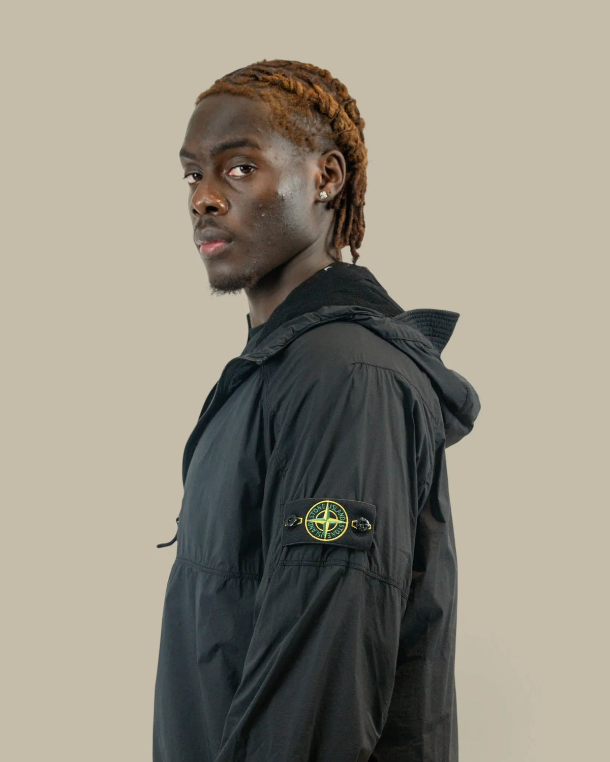 Veste à Capuche Stone Island Noir - Nylon Ultralight Stone Island