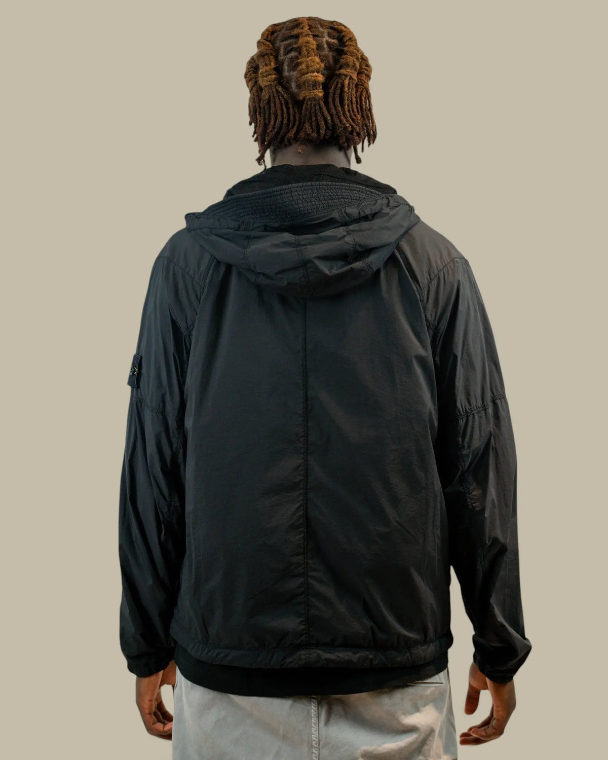 Veste à Capuche Stone Island Noir - Nylon Ultralight Stone Island