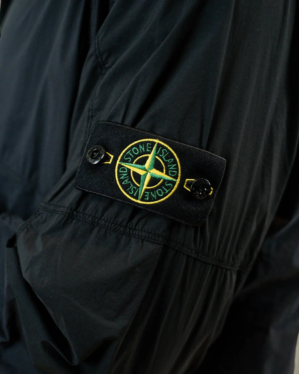 Veste à Capuche Stone Island Noir - Nylon Ultralight Stone Island