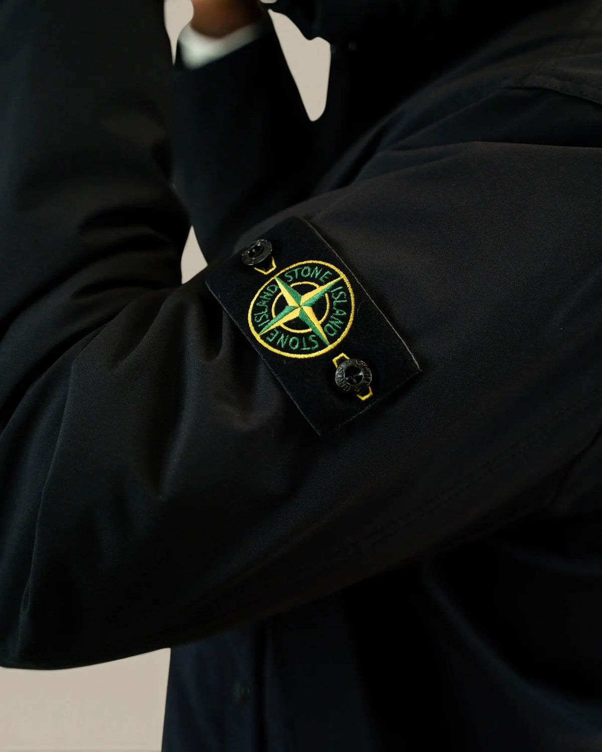 Veste à Capuche Stone Island Noir - Soft Shel Stone Island