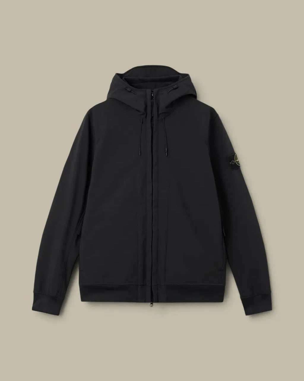 Veste à Capuche Stone Island Noir - Soft Shell Stone Island