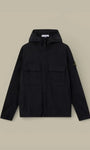 Veste à Capuche Stone Island Noir - Stretch Organic - veste