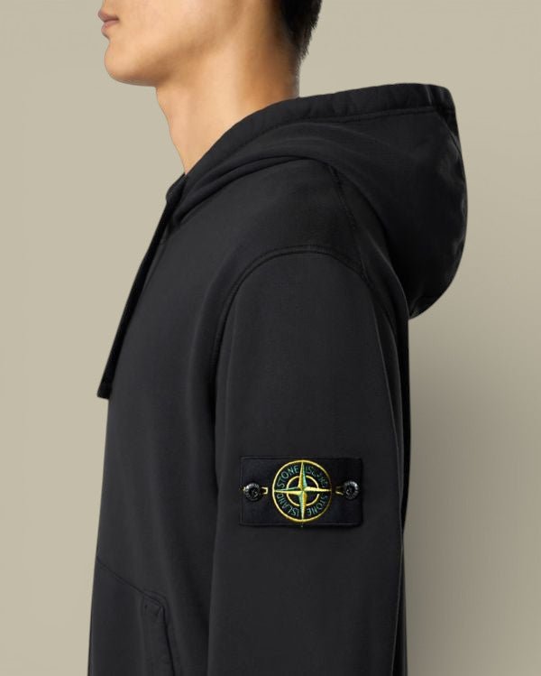 Veste à Capuche Stone Island Noir - Sweat - veste