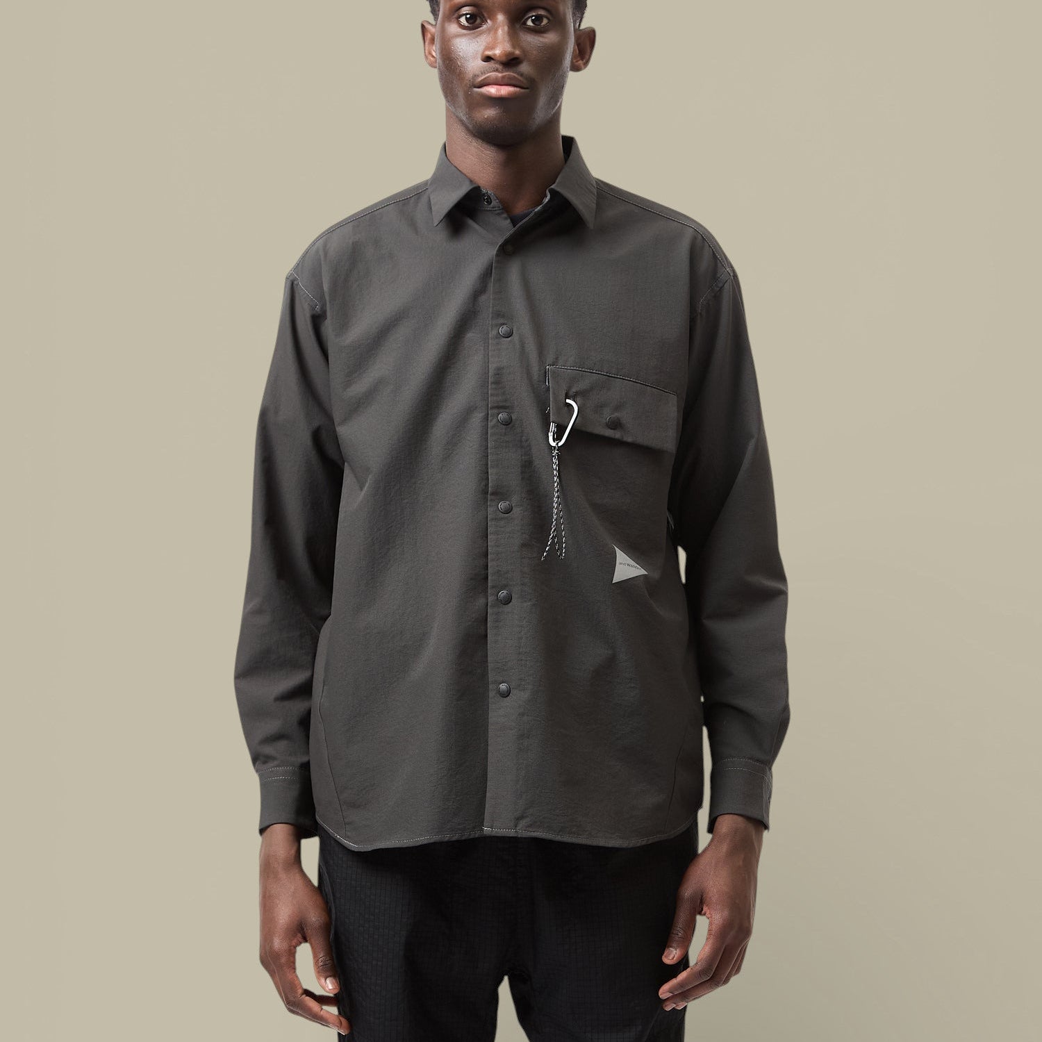 Veste And wander Gris - Surchemise Technique - veste