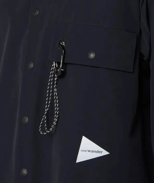 Veste And wander Noir - Surchemise Technique - veste