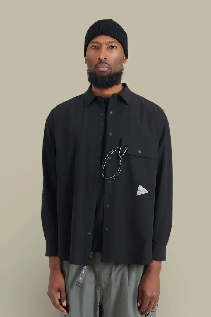 Veste And wander Noir - Surchemise Technique - veste