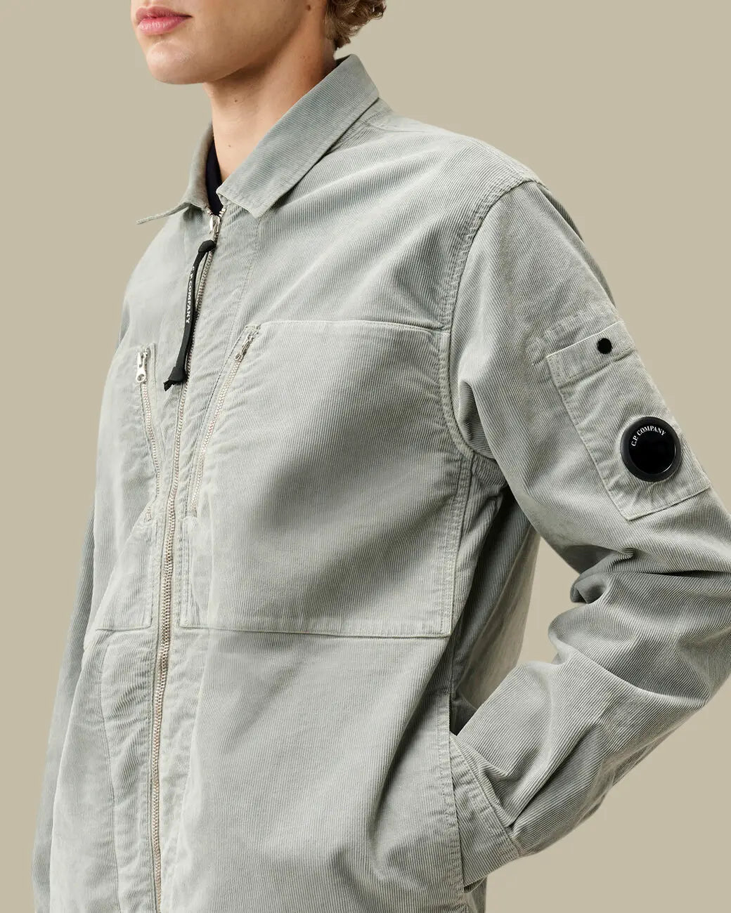 Veste C.P. Company Gris - Velours côtelé C.P. Company