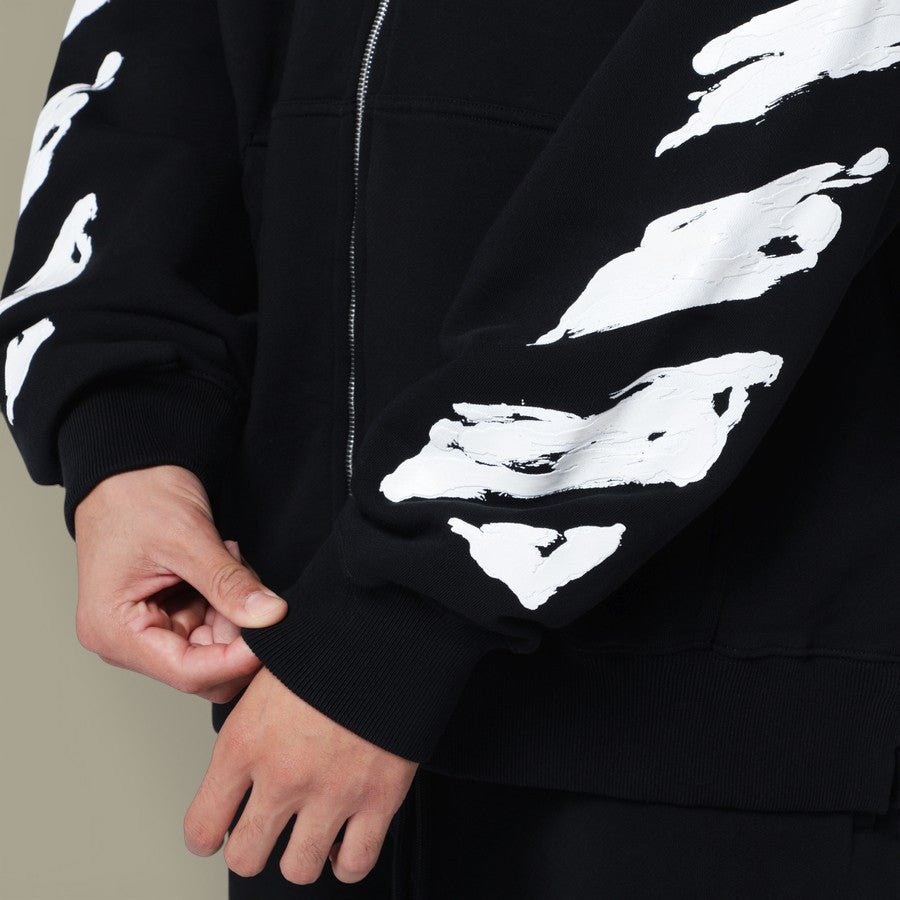 Veste Capuche Off - White - Noir - veste