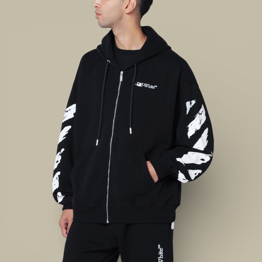 Veste Capuche Off - White - Noir - veste
