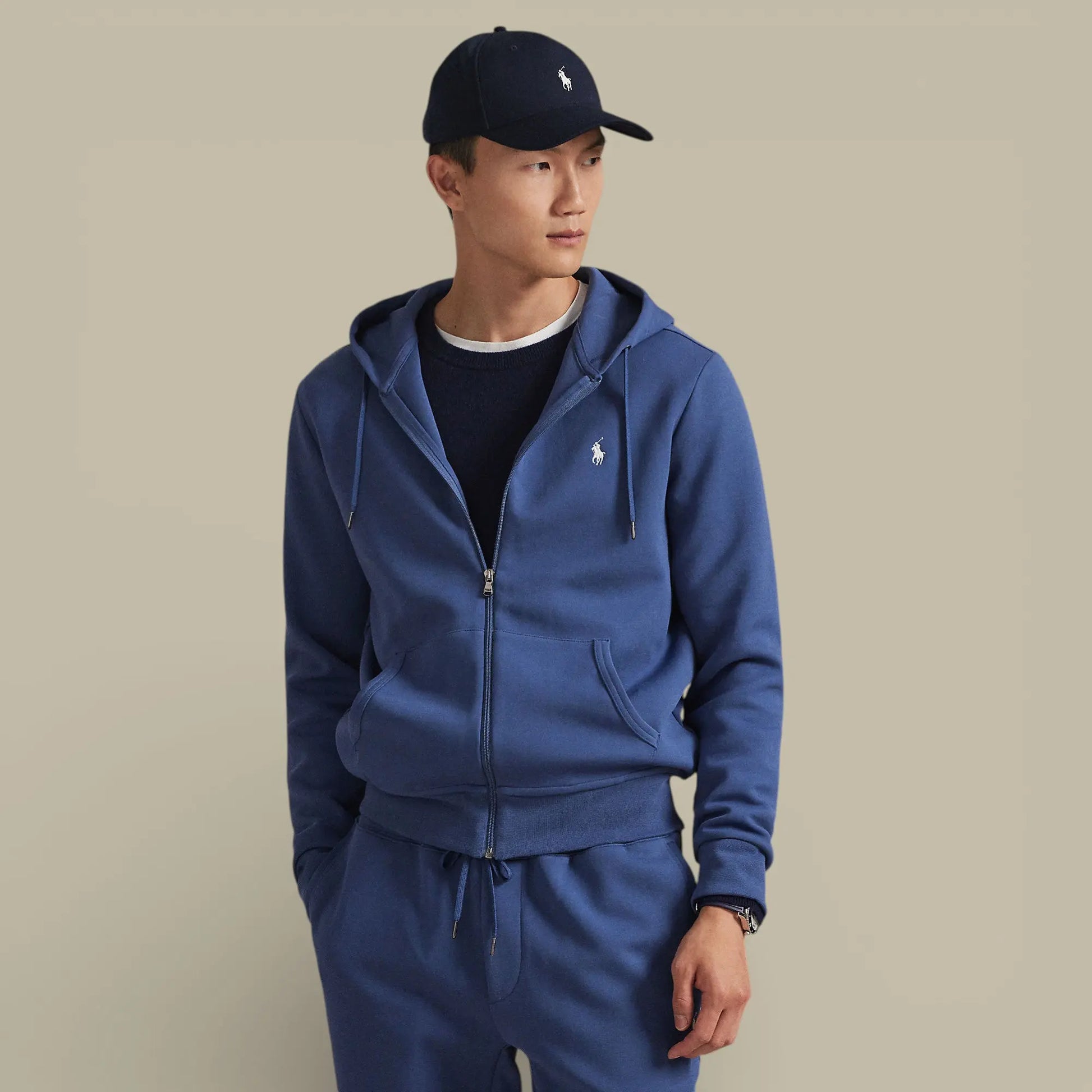 Veste à Capuche Ralph Lauren - Bleu Ralph Lauren