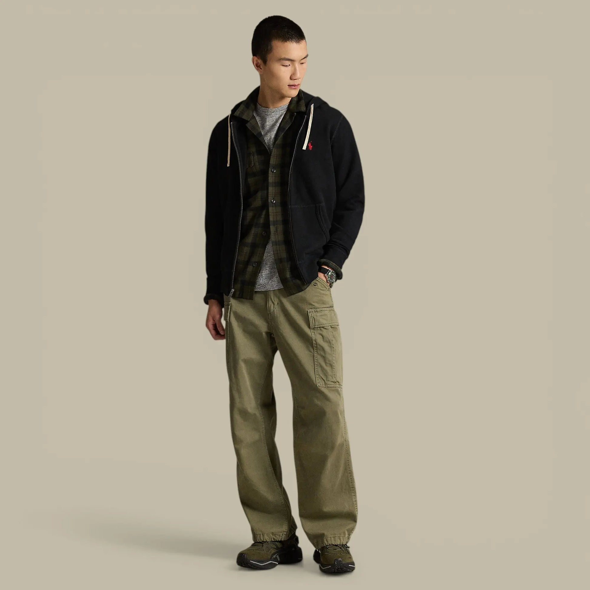 Veste à Capuche Ralph Lauren - Noir Ralph Lauren