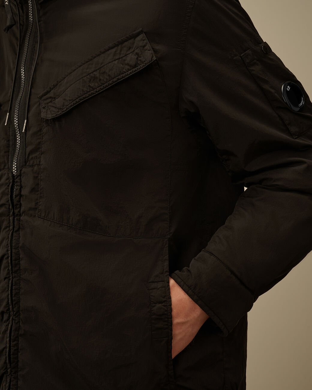 Veste C.P. Company Noir - Chrome - R - veste