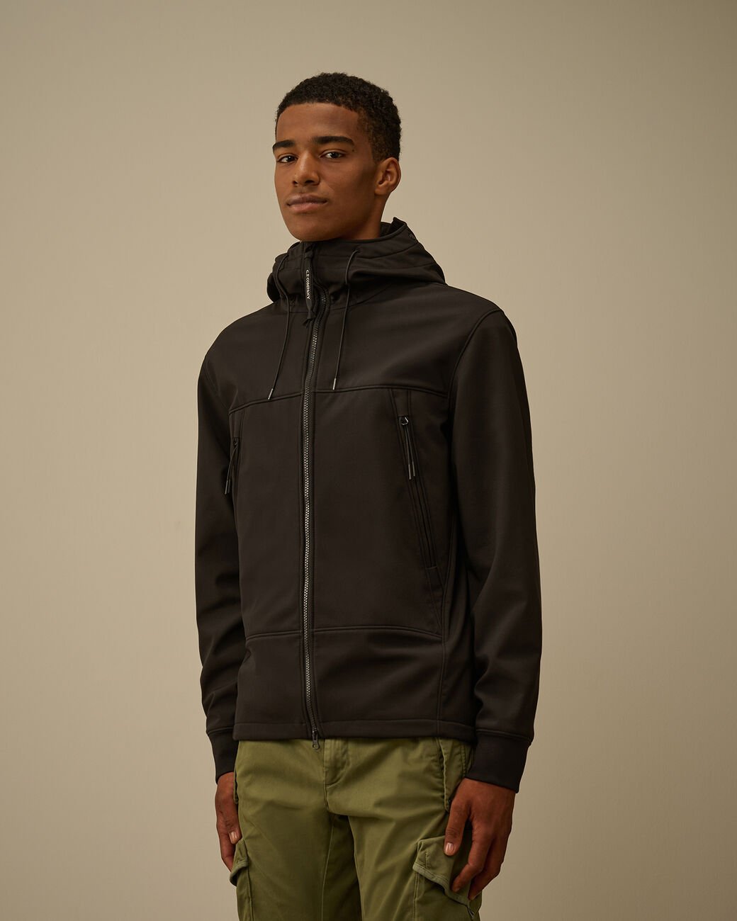 Veste C.P. Company Noir - C.P. Shell - R Goggle Jacket - veste