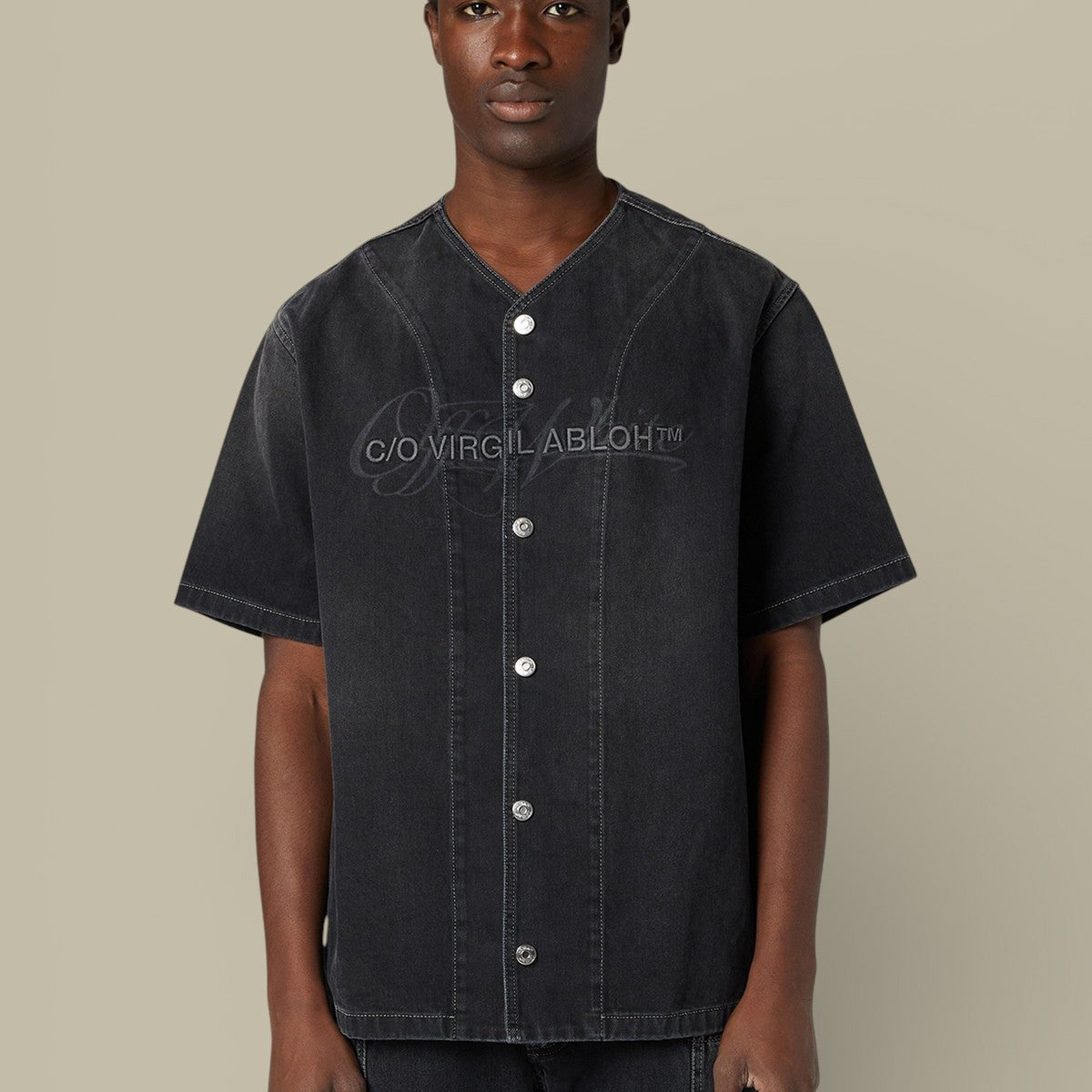 Veste en Jean Off - White - Noir - veste