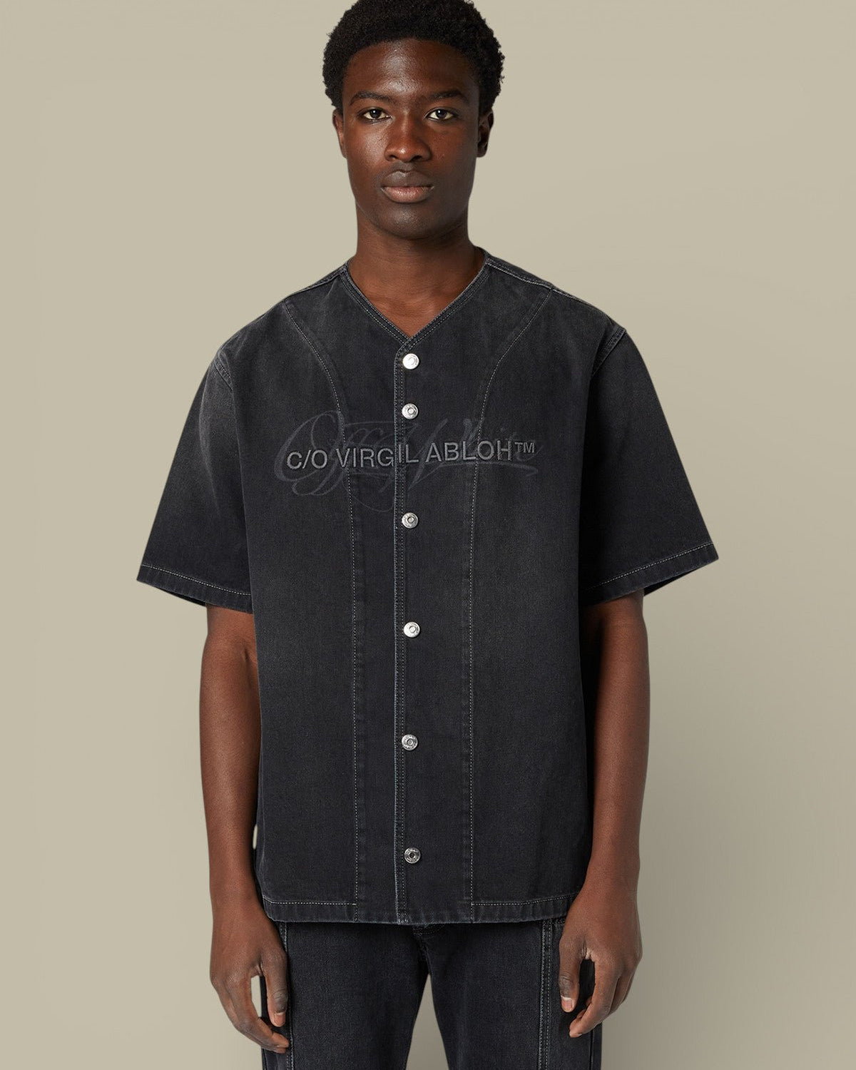 Veste en Jean Off - White - Noir - veste