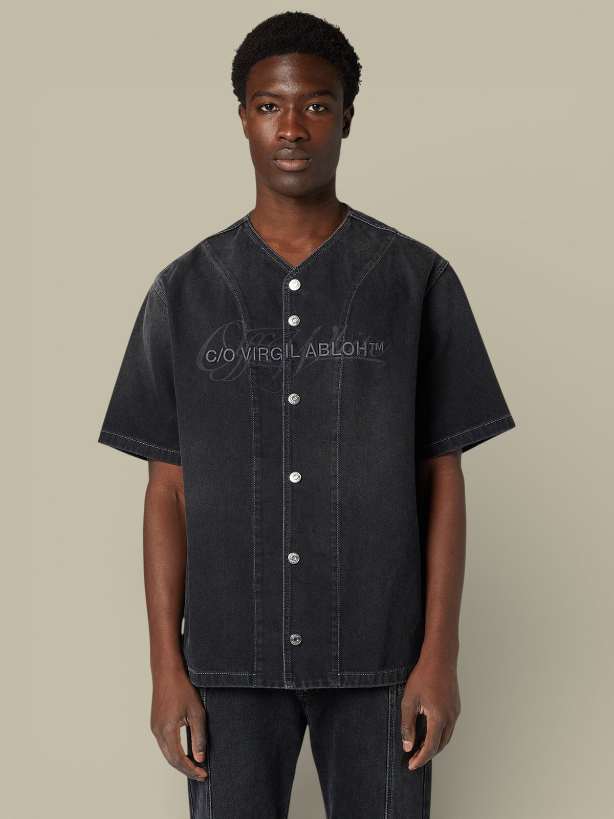 Veste en Jean Off - White - Noir - veste