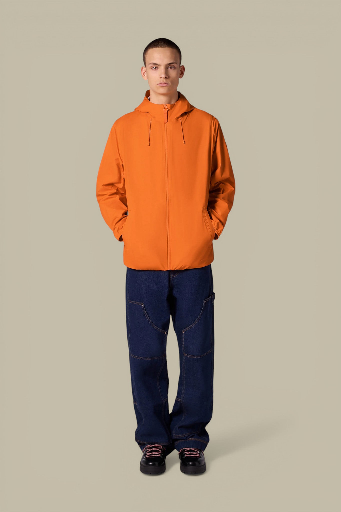 Veste Gertrude Orange - Coupe Vent Gertrude