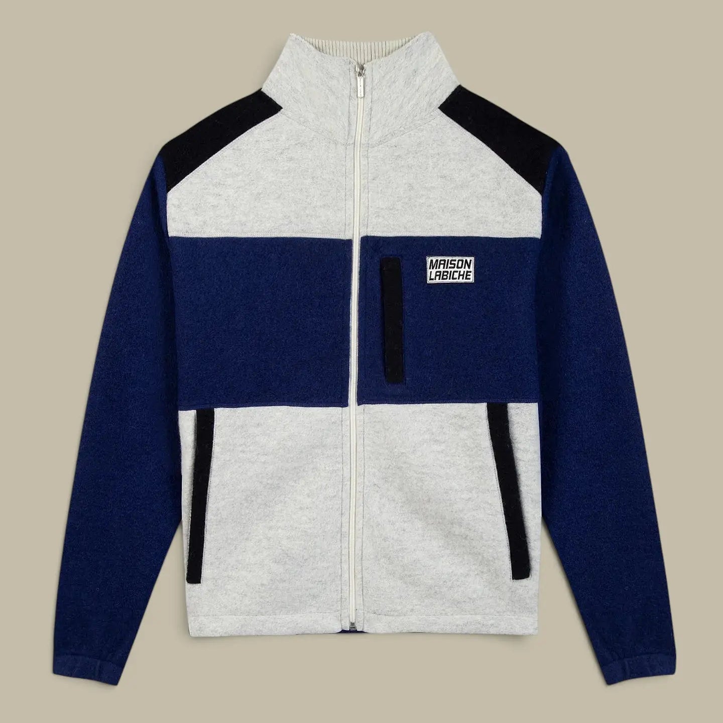 Veste Maison Labiche Bleu - Polaire Maison Labiche