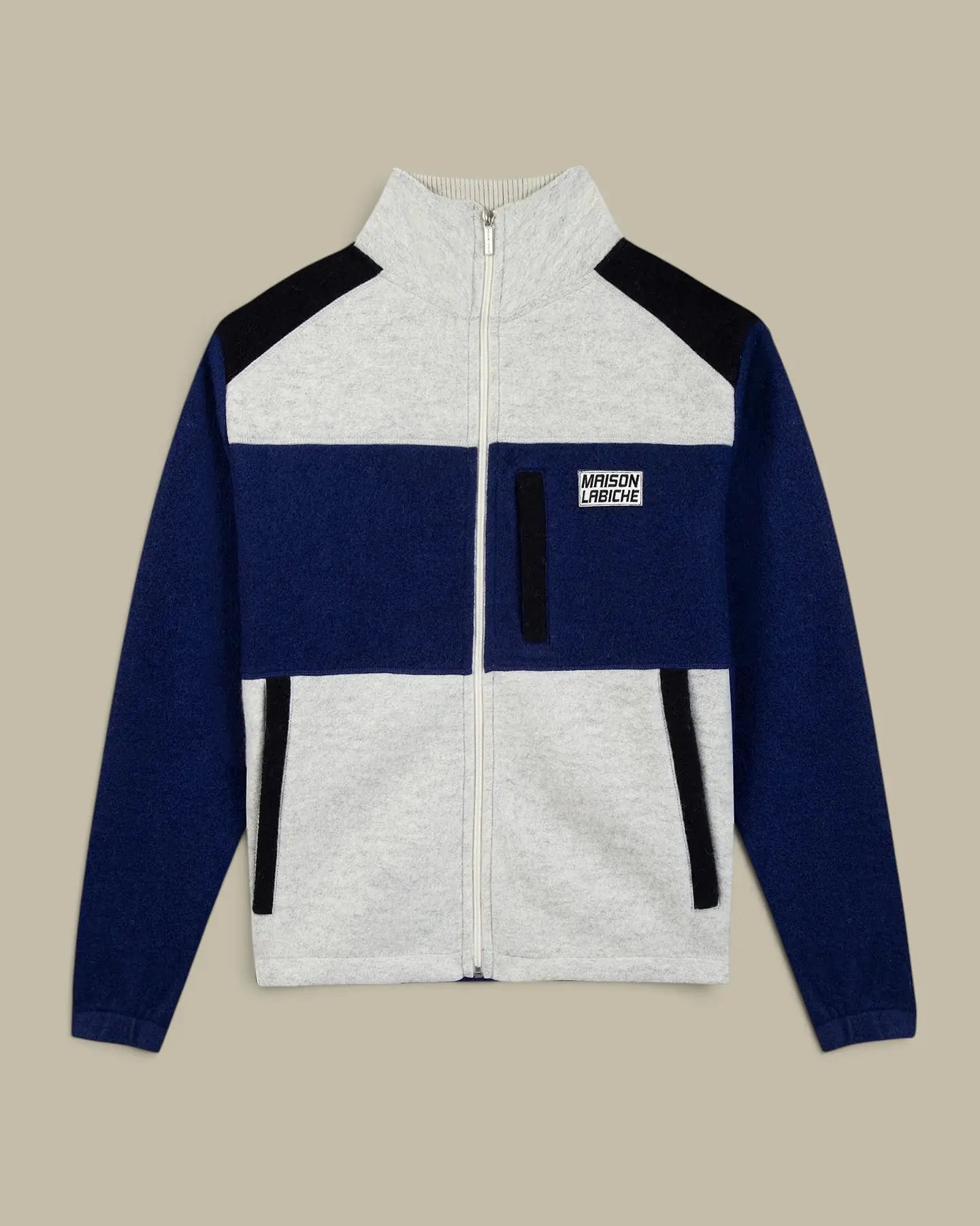Veste Maison Labiche Bleu - Polaire Maison Labiche