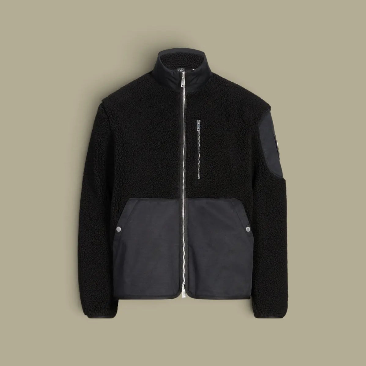 Veste Moose Knuckles Noir - Polaire Moose Knuckles