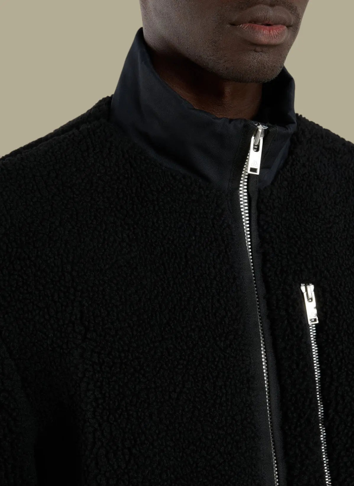 Veste Moose Knuckles Noir - Polaire Moose Knuckles