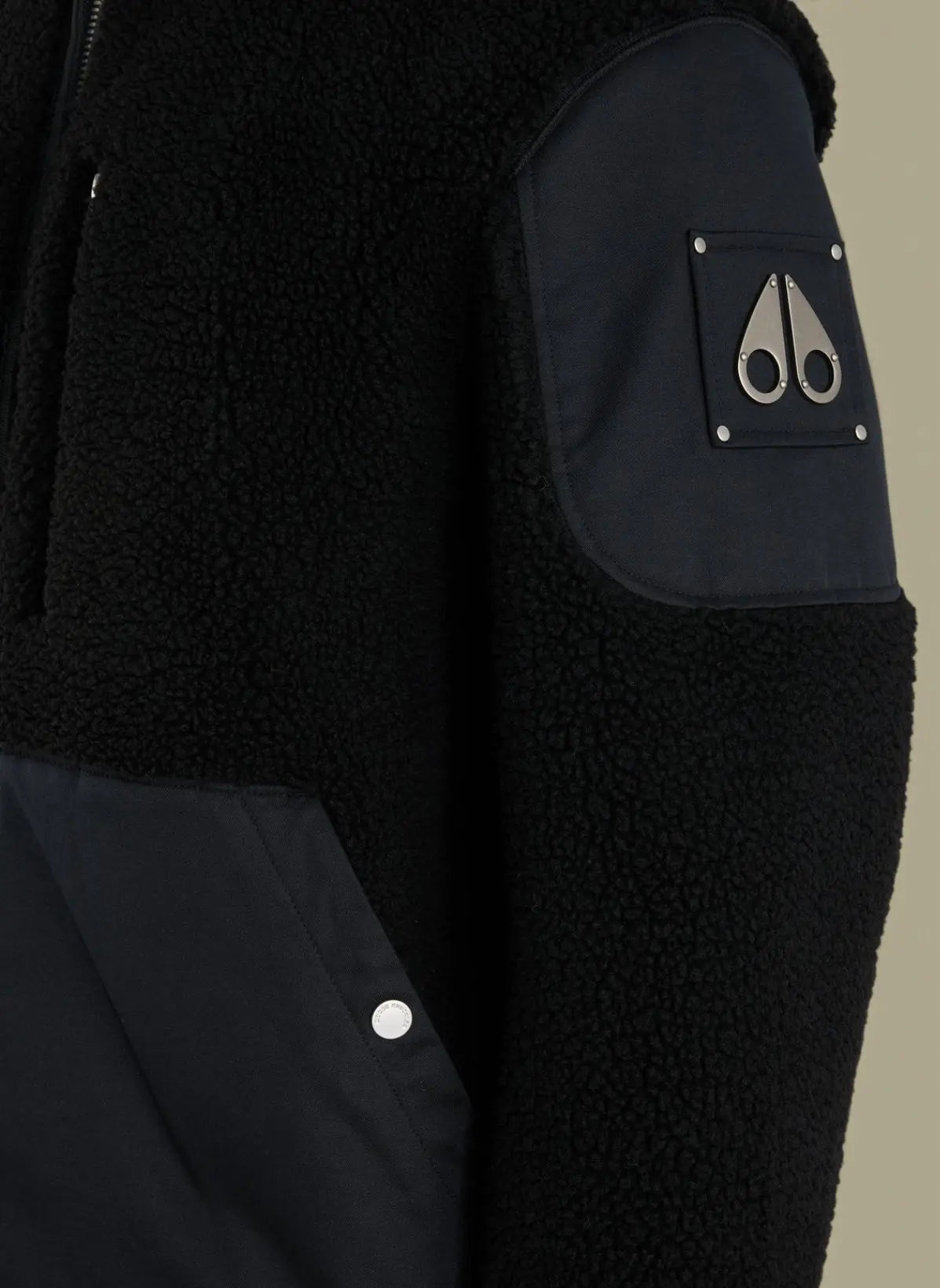 Veste Moose Knuckles Noir - Polaire Moose Knuckles