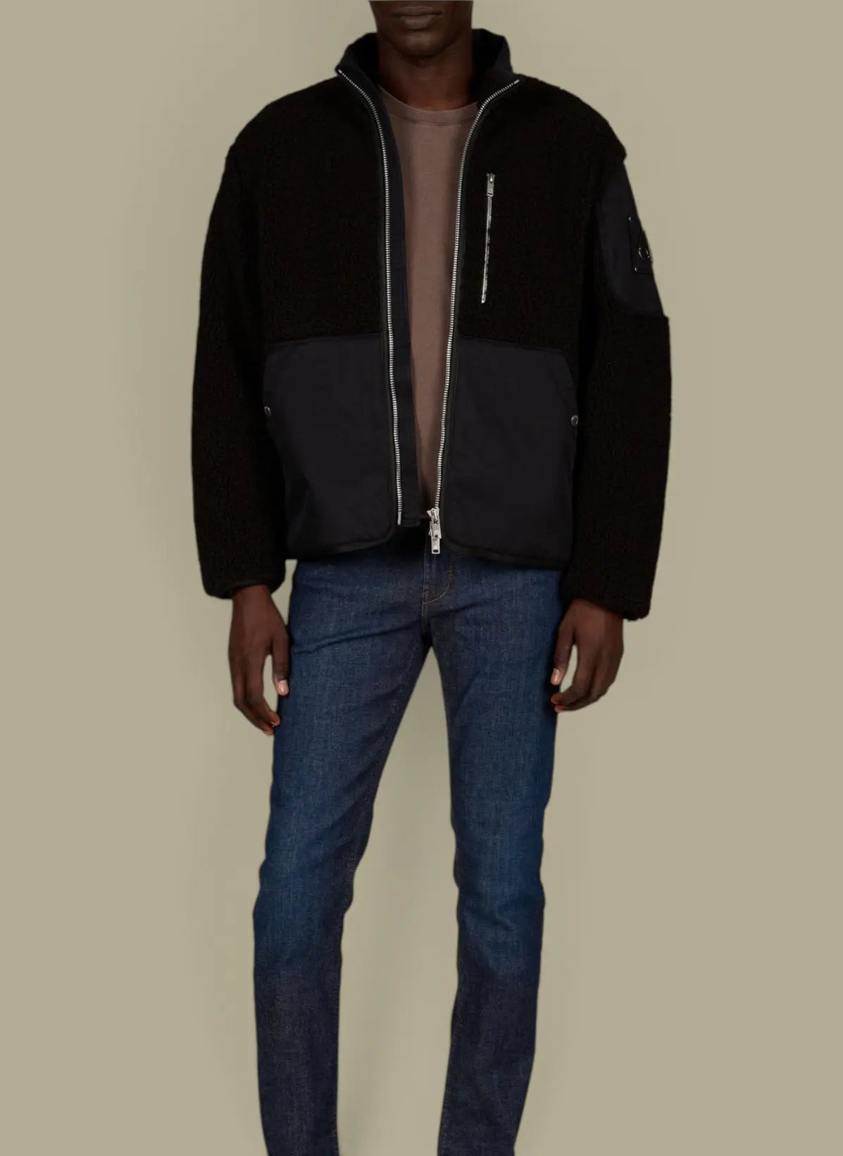 Veste Moose Knuckles Noir - Polaire Moose Knuckles