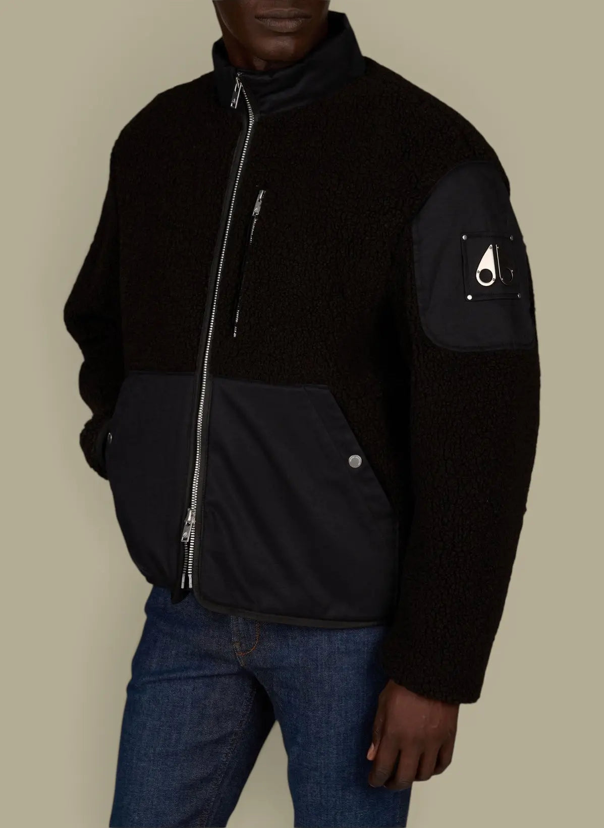 Veste Moose Knuckles Noir - Polaire Moose Knuckles