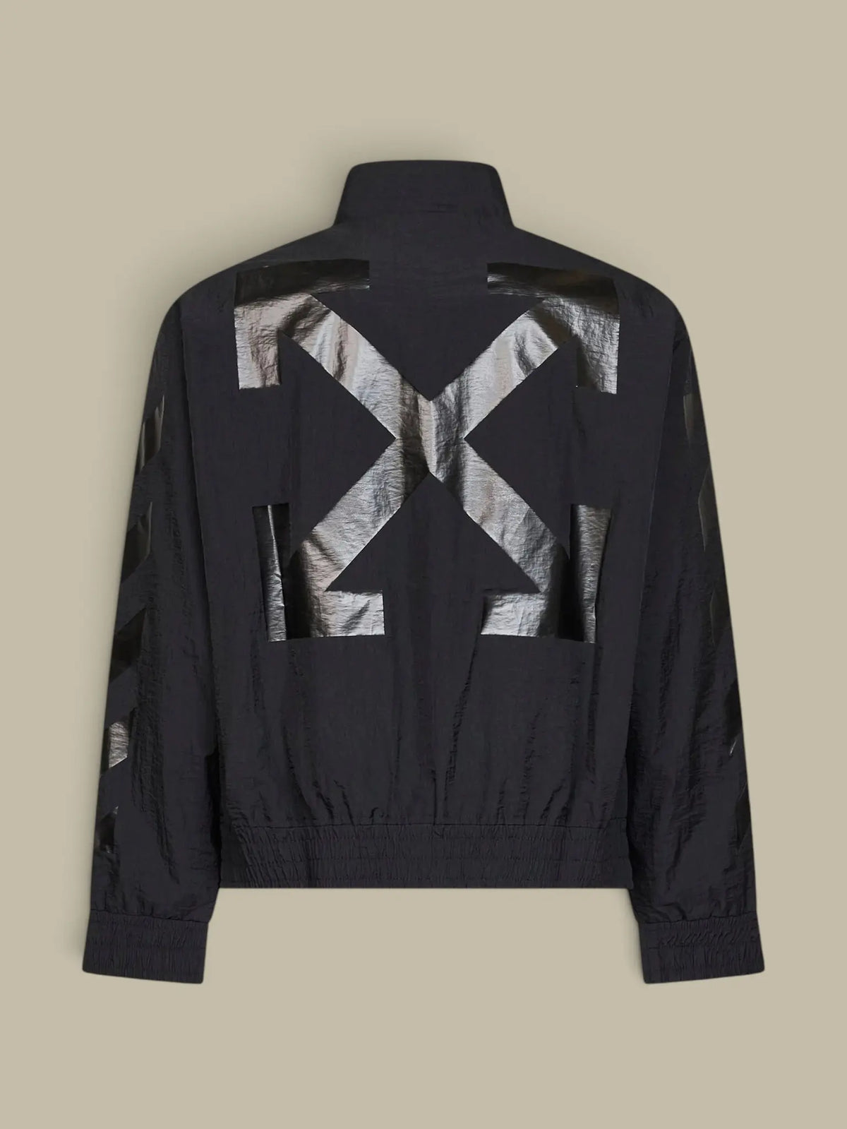 Veste Off-White Noir - Tracktop Off-White