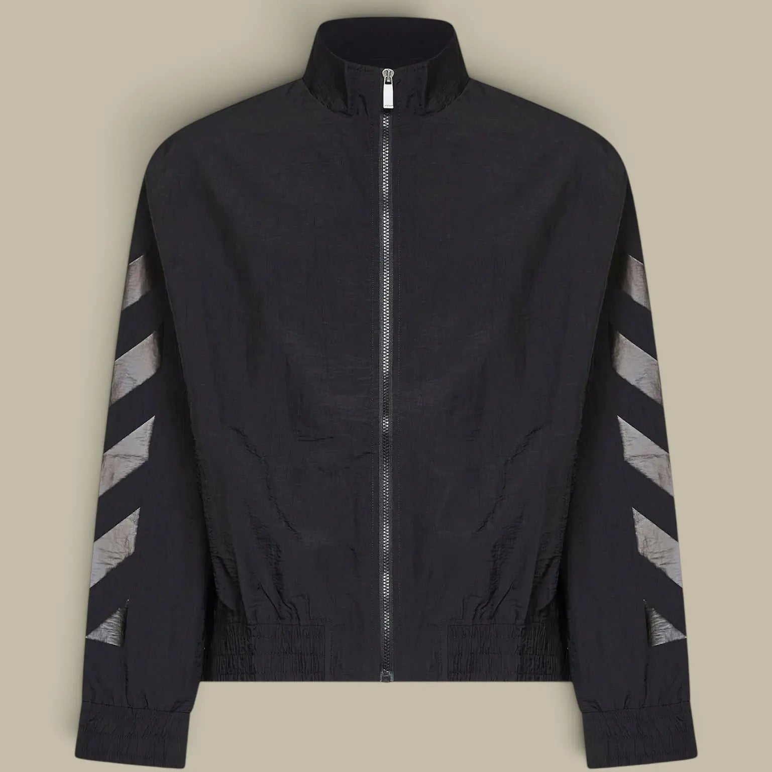 Veste Off-White Noir - Tracktop Off-White