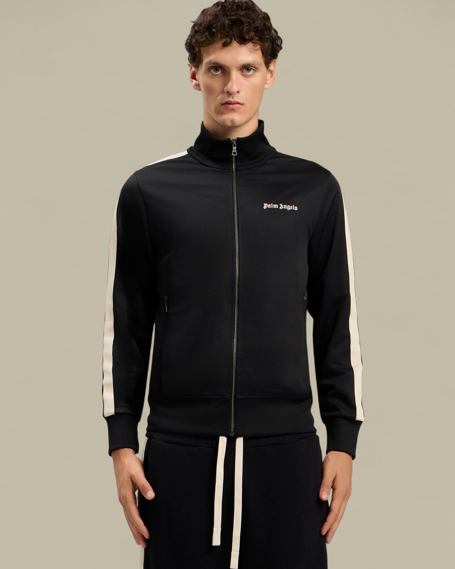 Veste Palm Angels Noir - Classic Logo Track Jacket Palm Angels