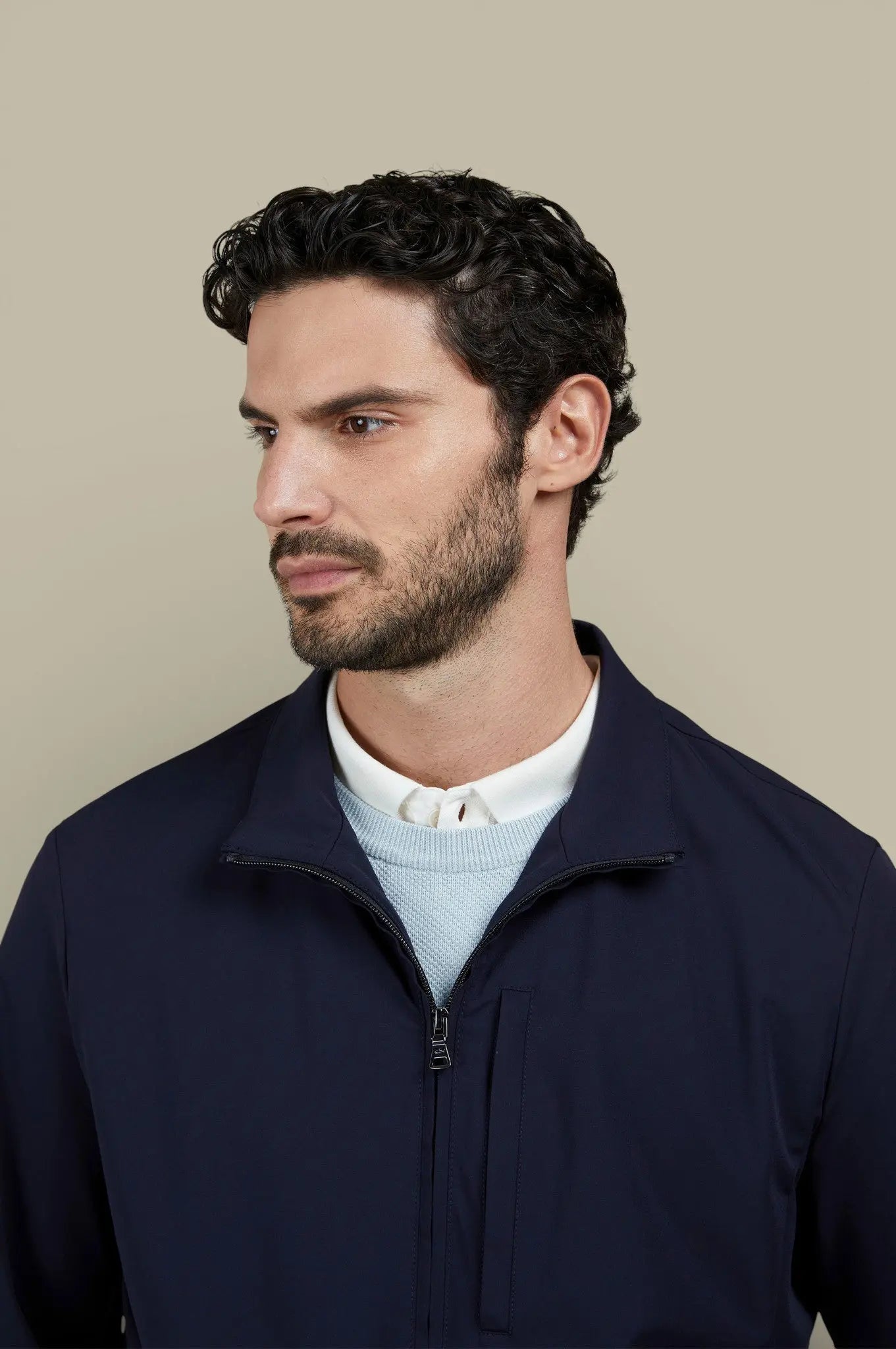 Veste Paul And shark Bleu Marine - Dynamic Stretch - veste