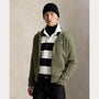 Veste Capuche Ralph Lauren Kaki - SWEAT À CAPUCHE À DOUBLE MAILLE AVEC FERMETURE ÉCLAIR INTÉGRALE Ralph Lauren