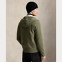 Veste Capuche Ralph Lauren Kaki - SWEAT À CAPUCHE À DOUBLE MAILLE AVEC FERMETURE ÉCLAIR INTÉGRALE Ralph Lauren