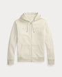 Veste Capuche Ralph Lauren Creme - SWEAT À CAPUCHE À DOUBLE MAILLE AVEC FERMETURE ÉCLAIR INTÉGRALE Ralph Lauren