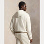 Veste Capuche Ralph Lauren Creme - SWEAT À CAPUCHE À DOUBLE MAILLE AVEC FERMETURE ÉCLAIR INTÉGRALE Ralph Lauren