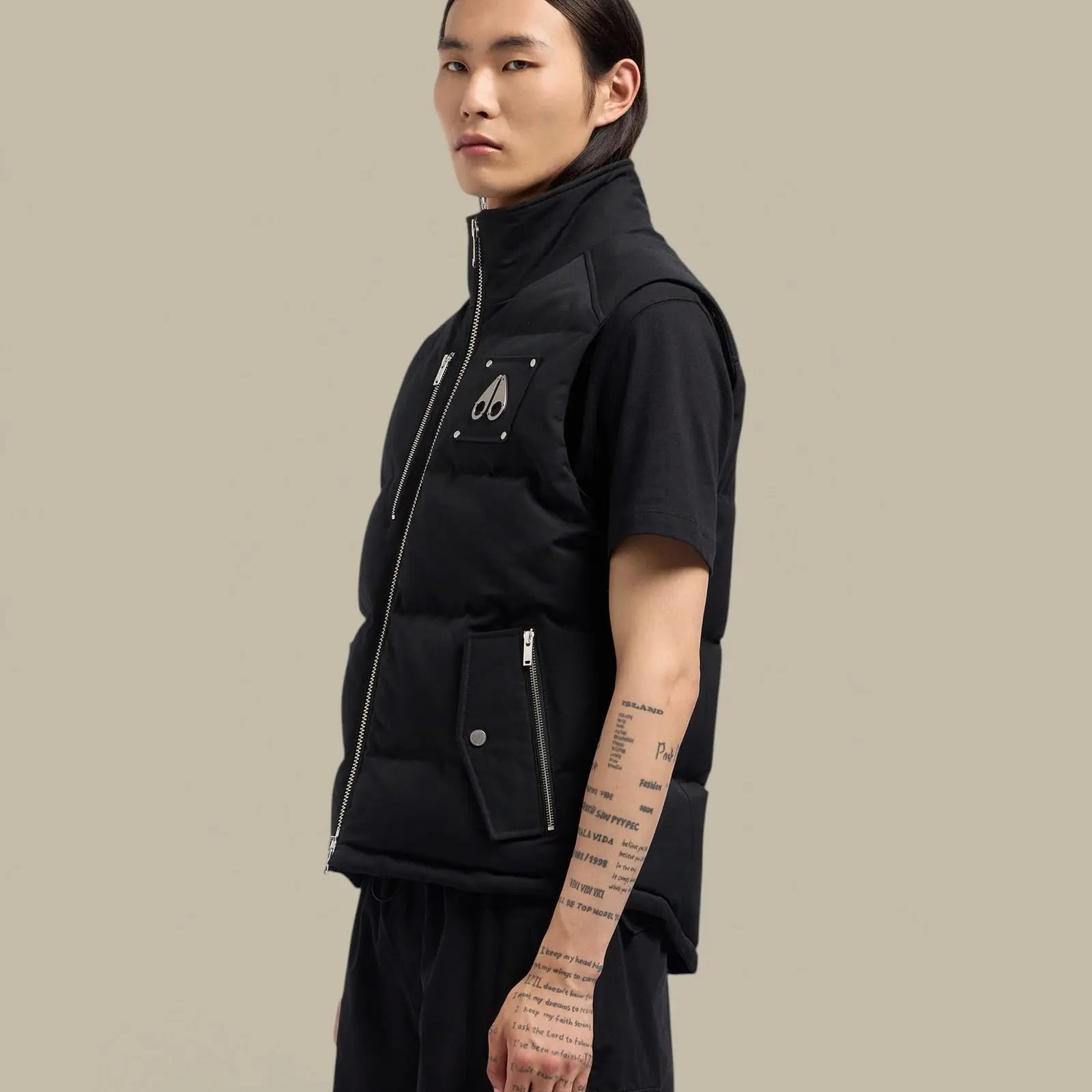 Veste Sans Manches Moose Knuckles Noir - Westmount Moose Knuckles