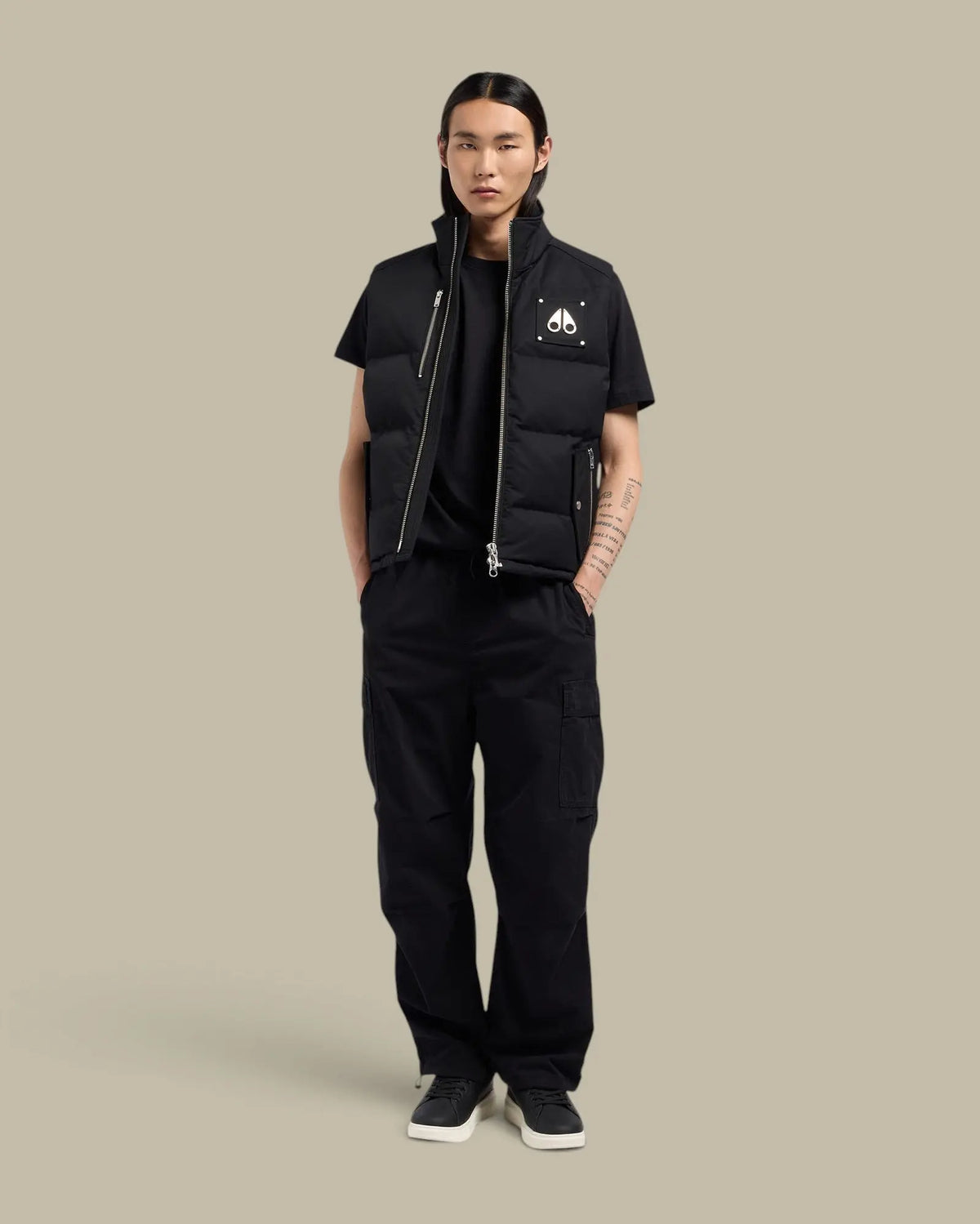 Veste Sans Manches Moose Knuckles Noir - Westmount Moose Knuckles
