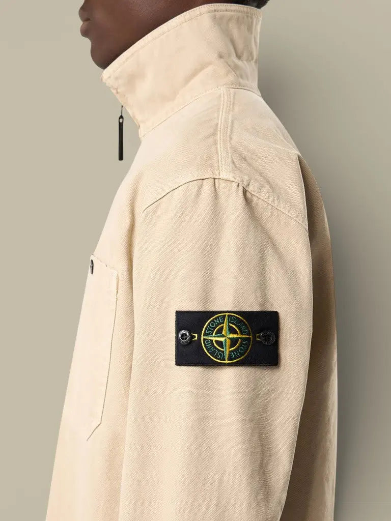 Veste Stone Island Beige Désert - Surchemise - veste