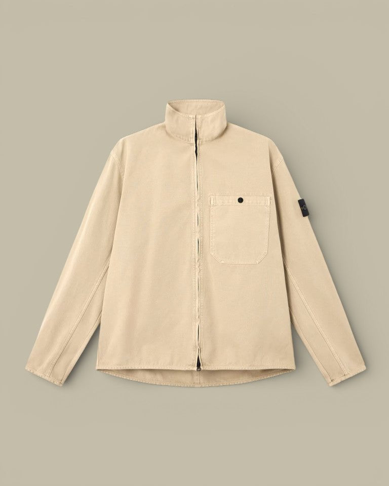 Veste Stone Island Beige Désert - Surchemise - veste