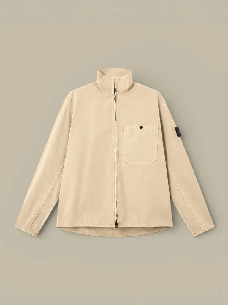 Veste Stone Island Beige Désert - Surchemise - veste